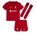 Baby Fußballbekleidung Liverpool Luis Diaz #23 Heimtrikot 2022-23 Kurzarm (+ kurze hosen)